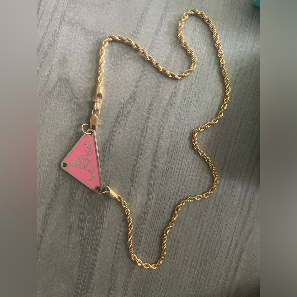 Refurbished PRADA necklace